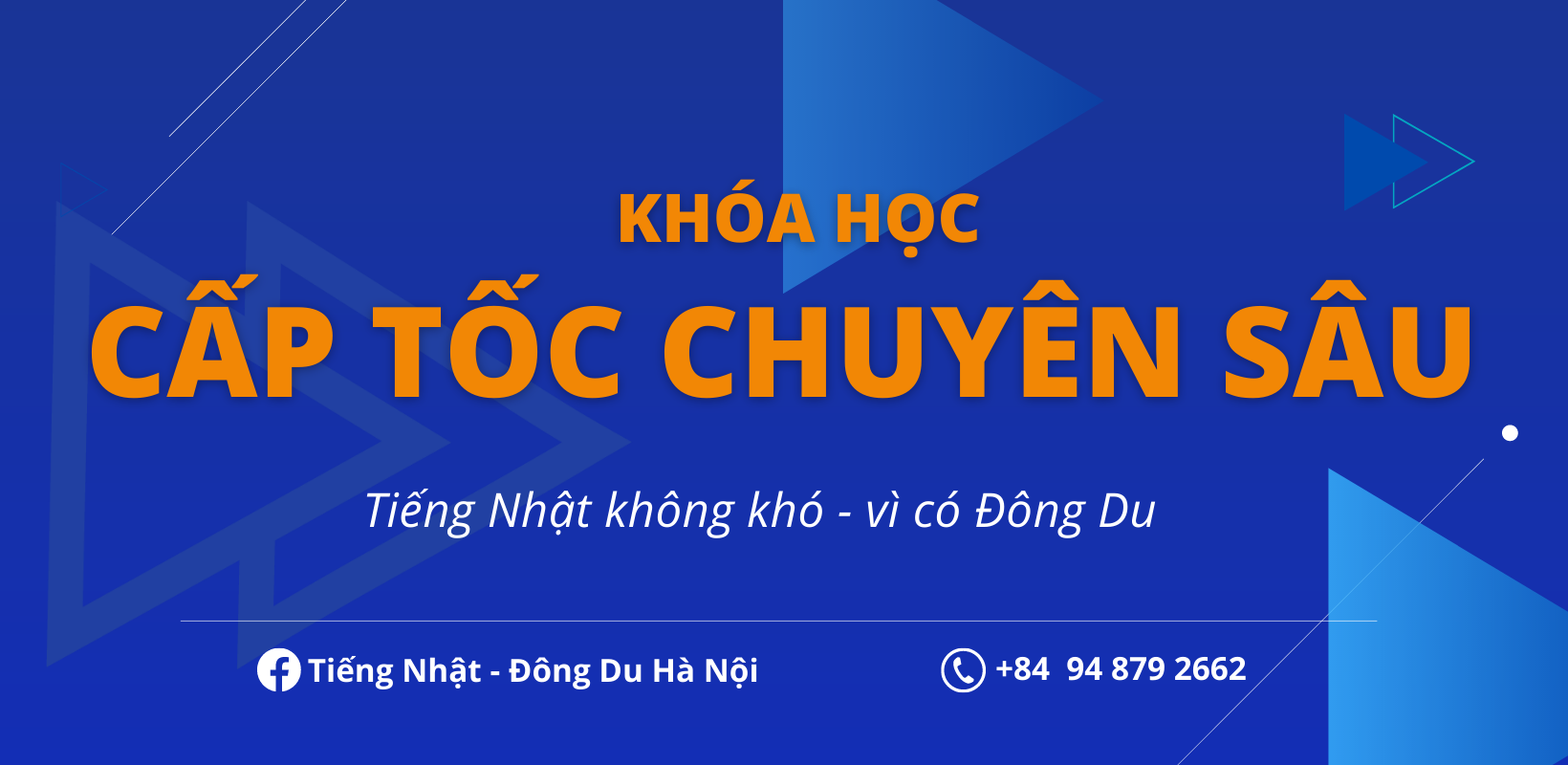 Học tiếng nhật cấp tốc chuyên sâu