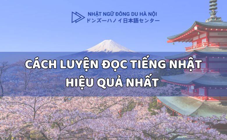 luyện đọc tiếng Nhật