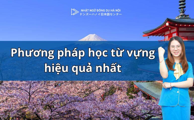 phương pháp học từ vựng tiếng Nhật