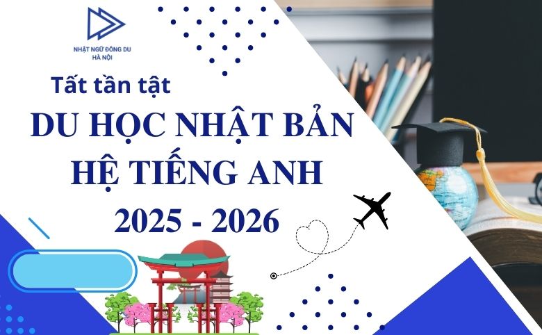 Du học nhật bản hệ tiếng anh