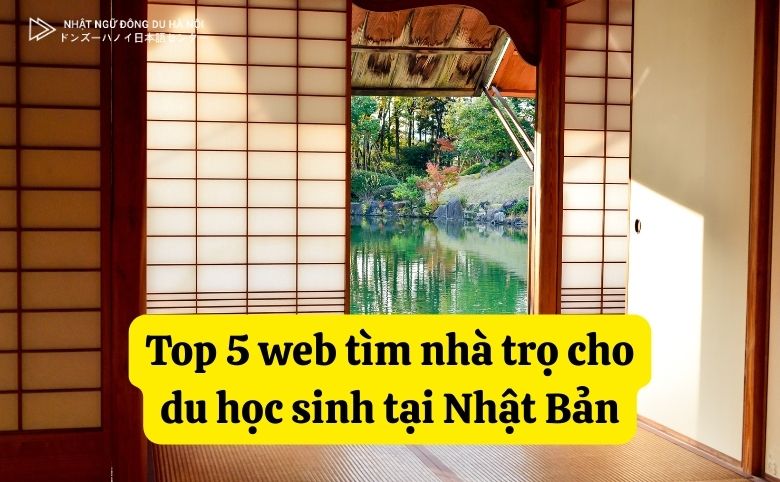 Web tìm nhà trọ cho du học sinh tại nhật bản