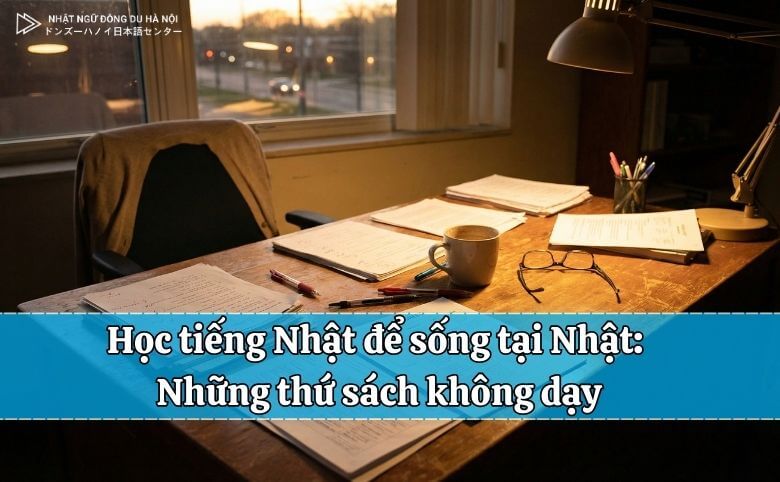 Học tiếng Nhật để sống tại Nhật